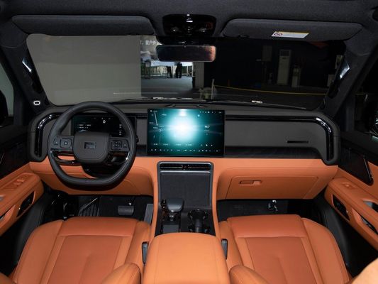 AWD Drive Электрический автомобиль Ji Shi 01 7-местный SUV с сертификацией HACCP