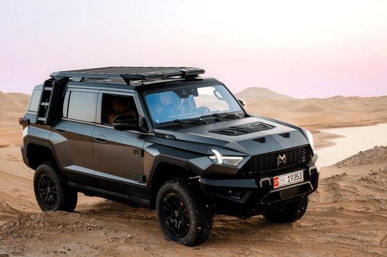 Закрытый тип кузова Mhero 917 Электрический автомобиль SUV Гибридный расширенный диапазон Автомобиль Большой внедорожник Подержанный EV