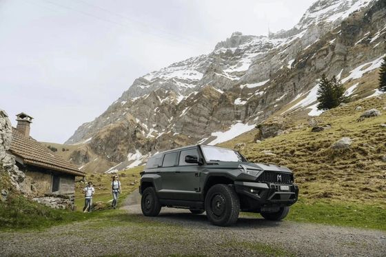 Закрытый тип кузова Mhero 917 Электрический автомобиль SUV Гибридный расширенный диапазон Автомобиль Большой внедорожник Подержанный EV