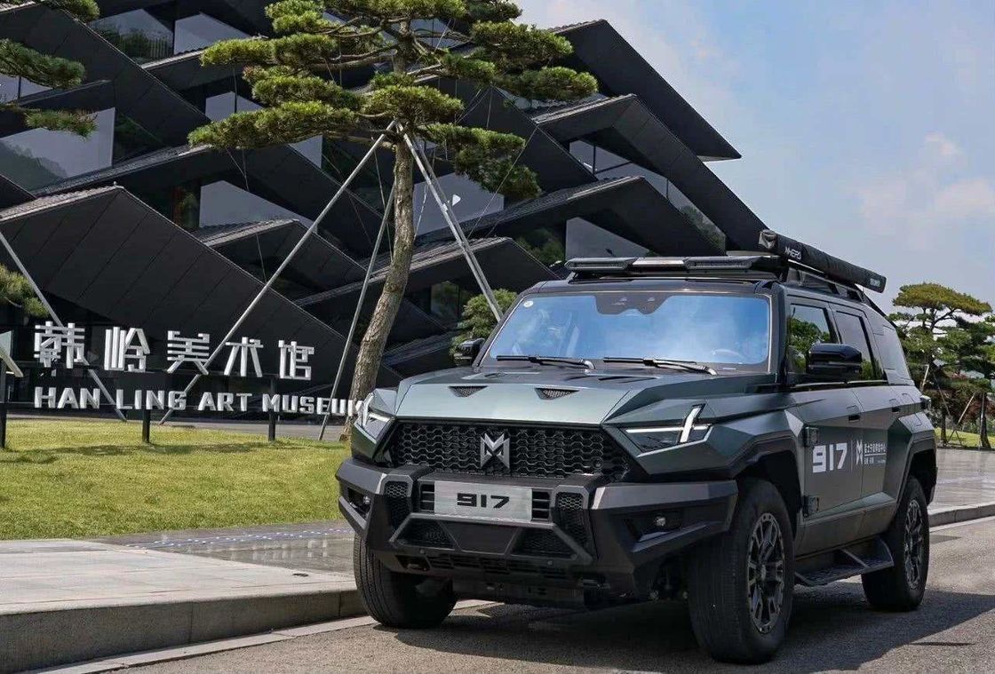 Закрытый тип кузова Mhero 917 Электрический автомобиль SUV Гибридный расширенный диапазон Автомобиль Большой внедорожник Подержанный EV