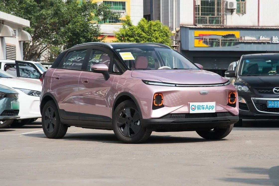 Настройка Geely Geometry E 2023 401km Розовый Специальный 5-местный внедорожник 4006*1765*1550